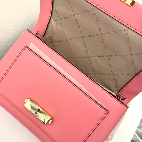 Michael Kors Cece Medium Faux Leather Shoulder Bag - Picture 7 of 10